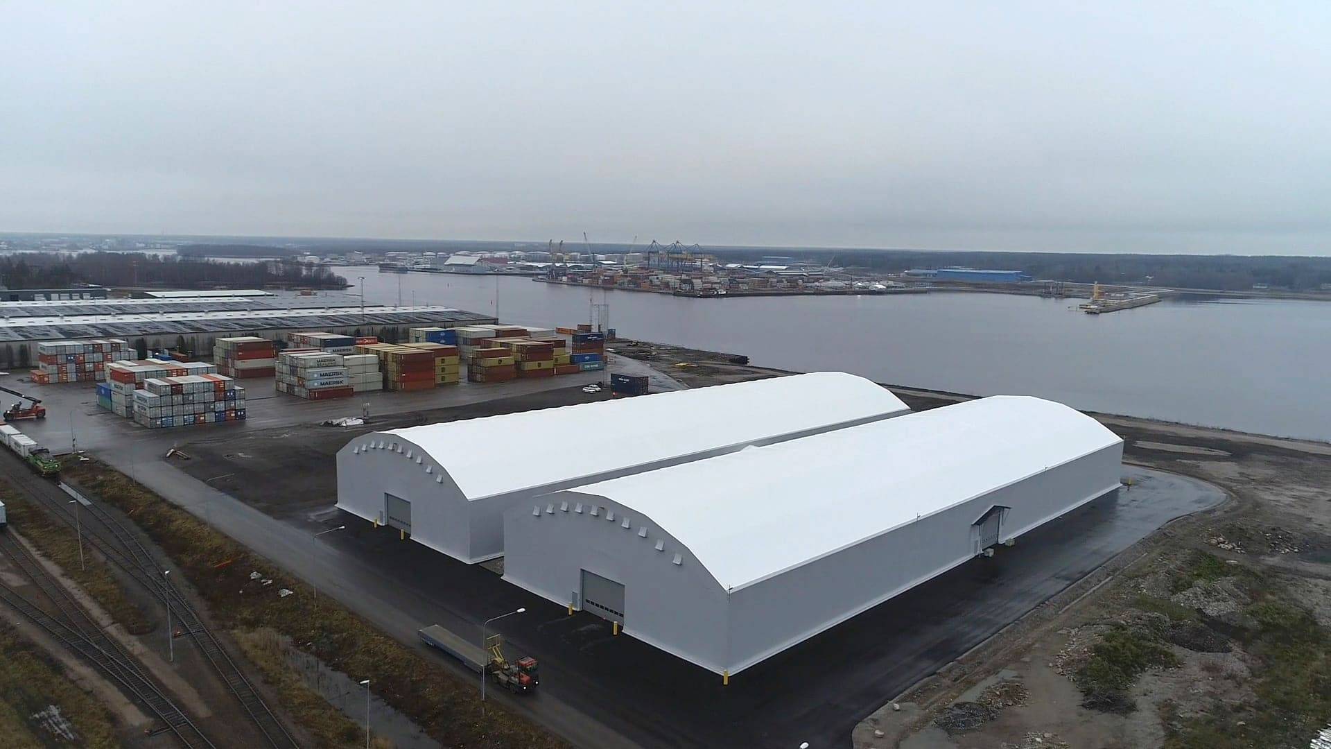 Two large warehouses in Gävle