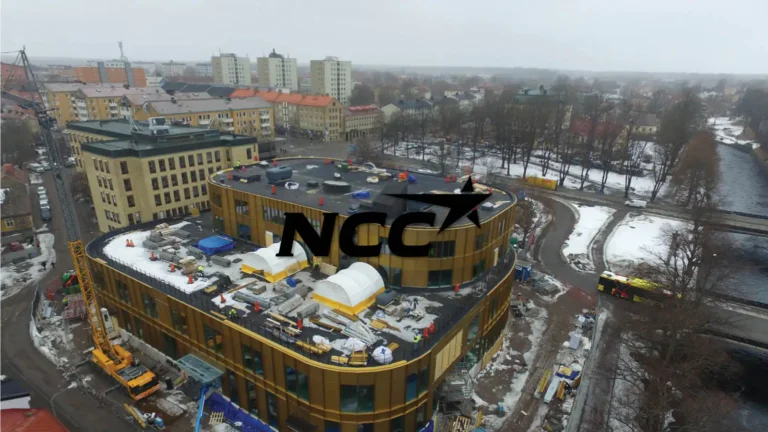 Referens arbetstält. NCC bygger kulturhuset i Gävle
