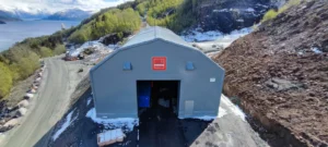 Tälthall till Veidekke